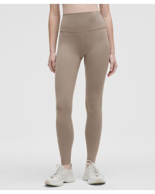 lululemon athletica Natural – Wunder Train High-Rise Tight Leggings – 28" – /Khaki – Size 4