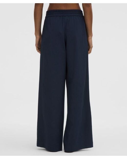 lululemon athletica Blue Breezily Mid-Rise Pant