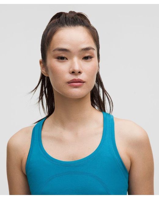 lululemon athletica Blue Swiftly Tech Racerback Tank Top 2
