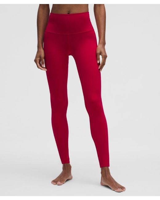 lululemon athletica Red – Align High-Rise Pants – 28" – – Size 4