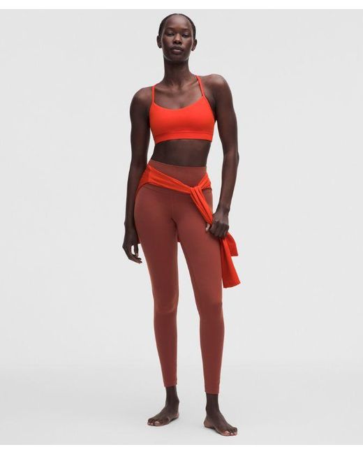 lululemon athletica Red Align High-Rise Pant 28"
