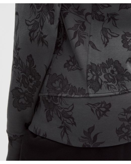 lululemon athletica Black Scuba Full-Zip Hoodie