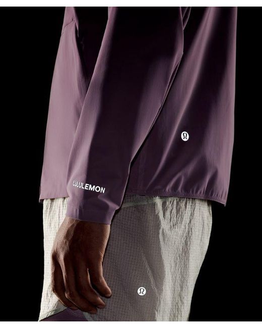 lululemon athletica Purple Pace Breaker Jacket for men