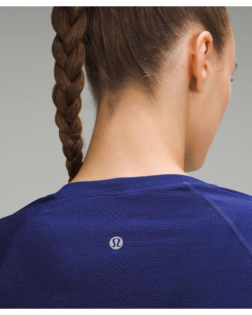 lululemon athletica Blue Swiftly Tech Long-sleeve Shirt 2.0