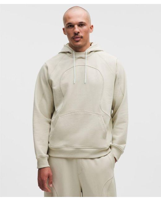 lululemon athletica Natural – Organic Cotton Transformable Crew Sweatshirt Slnsh Collection – Color Khaki – Size Large for men