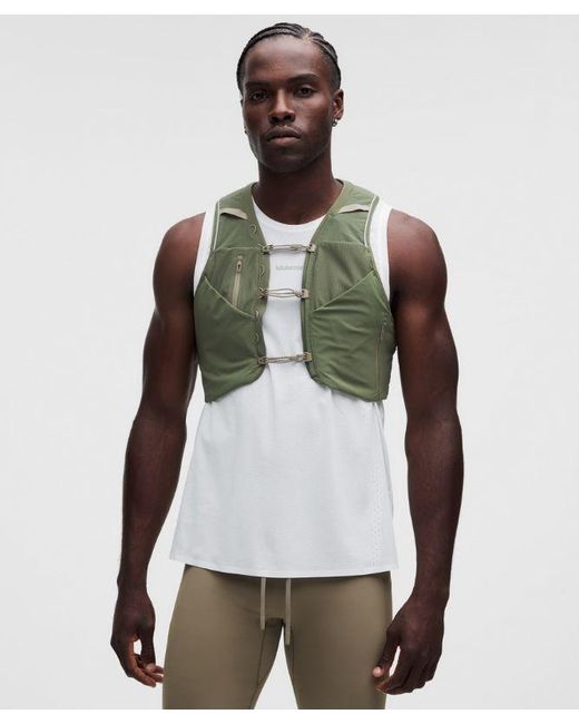 lululemon athletica Green – Fast And Free Trail Running Vest – Size Medium/Large for men