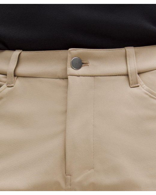 lululemon athletica Black Abc Classic-Fit 5 Pocket Pant 28L for men