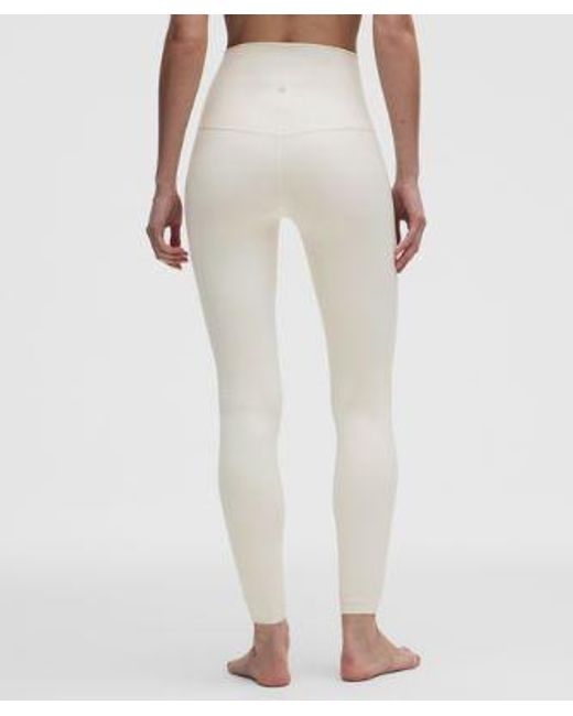 lululemon athletica White – Align Super-High-Rise Pants – 28" – – Size 4