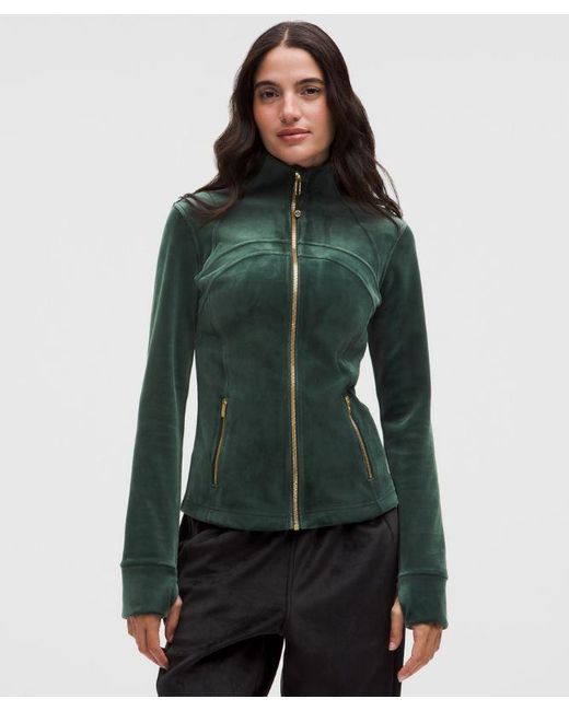 lululemon athletica Green – Define Jacket Velvet – – Size 4