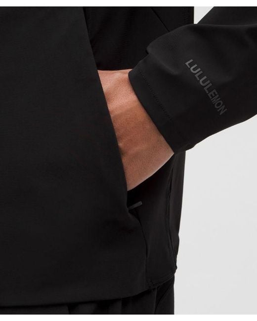 lululemon athletica Black Pace Breaker Jacket for men