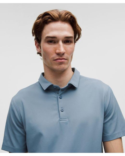 lululemon athletica Blue – Showzero Slim-Fit Polo Shirt – – Size 6 for men