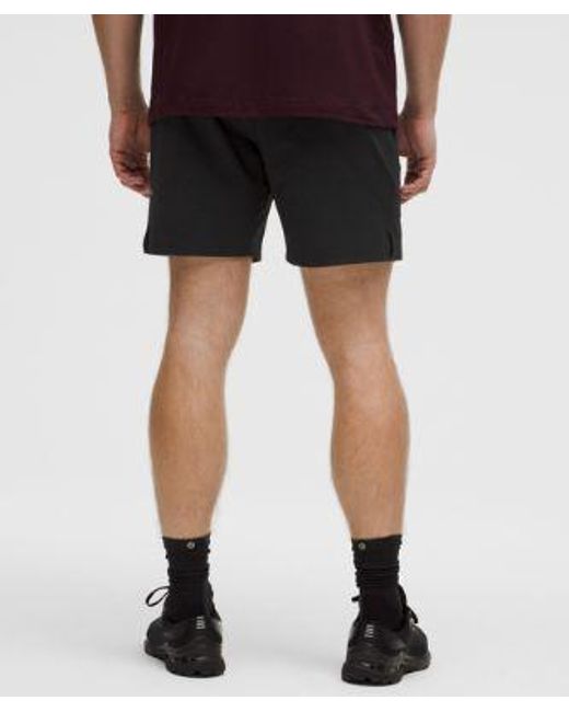 lululemon athletica Black License To Train Linerless Short 7" for men