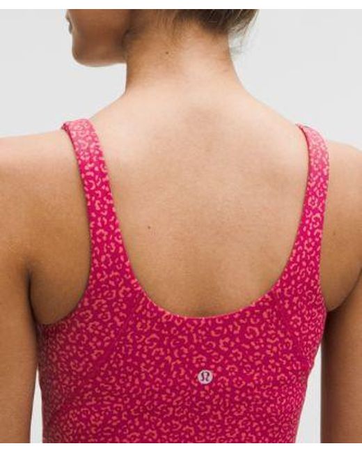 lululemon athletica Red Align Tank Top