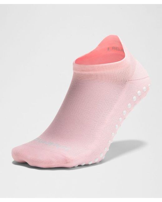 lululemon athletica Pink Find Your Balance Grip Tab Socks