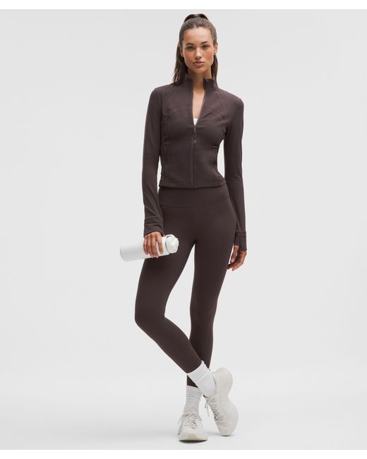 lululemon athletica Brown Define Cropped Jacket