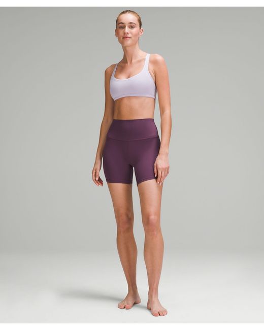 lululemon athletica Purple Free To Be Bra - Wild Light Support, A/b Cup