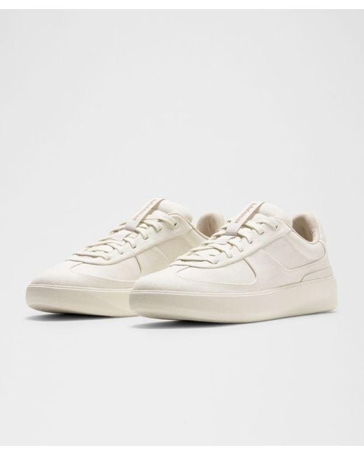 lululemon athletica White Cityverse Cotton Canvas Sneaker for men