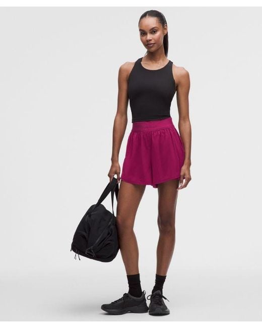lululemon athletica Red License To Train Super-High-Rise 2-In-1 Short