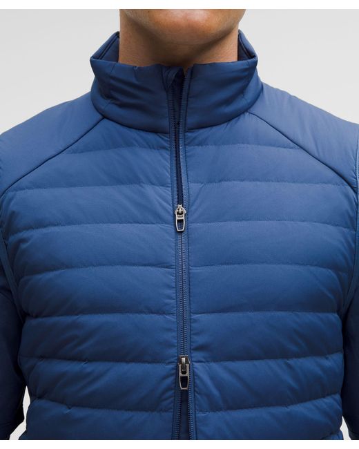 lululemon athletica Blue Down For It All Vest for men