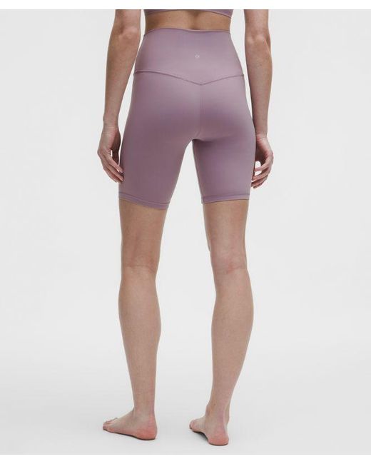 lululemon athletica Multicolor – Align High-Rise Shorts – 8" – /Pastel – Size 4