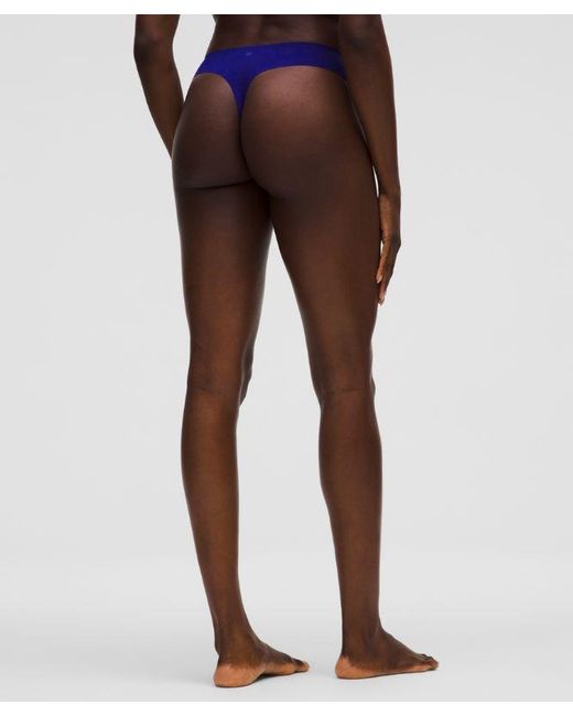 lululemon athletica Pink – Invisiwear Mid-Rise Thong Underwear 3 Pack – –