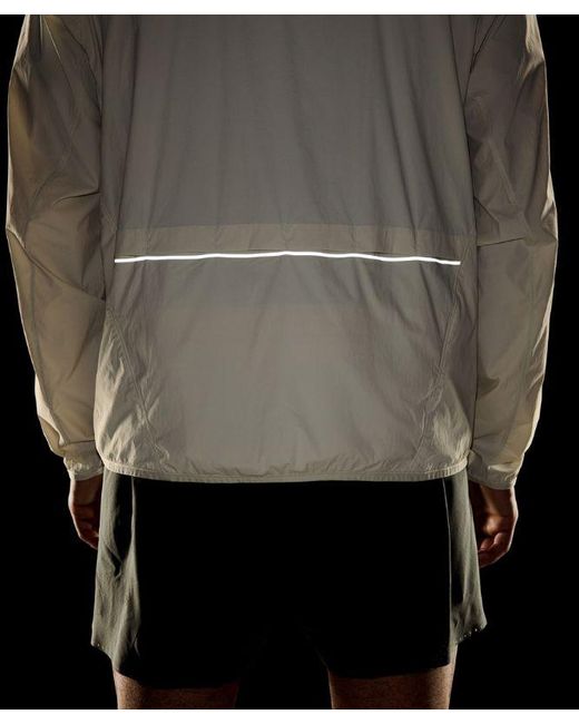 lululemon athletica Gray Fast And Free Packable Jacket for men