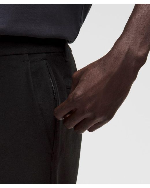 lululemon athletica Black Slacker Classic-Straight Trouser 30L for men