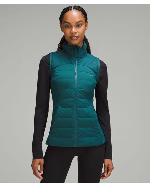 lululemon athletica Down For It All Vest in Green