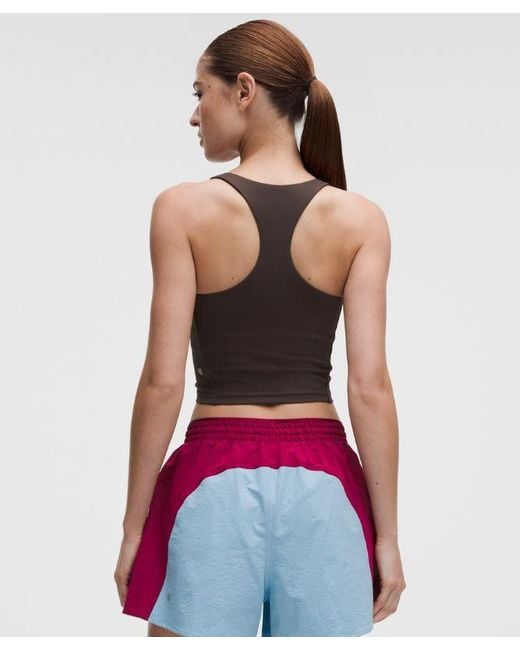 lululemon athletica Blue Wunder Train Racerback Tank Top