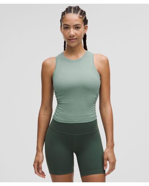 lululemon athletica Green – License To Train Tight-Fit Tank Top – /Pastel – Size 4