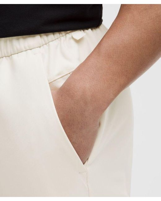 lululemon athletica Black Abc Warpstreme Slim-Fit Pull-On Pant for men