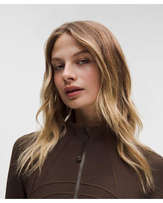 lululemon athletica Brown – Define Track Jacket Luon – – Size 4