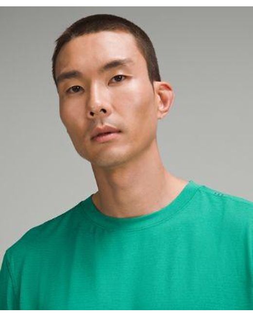 lululemon athletica Green – License To Train Relaxed Short-Sleeve Shirt – – for men