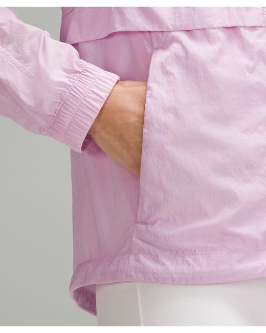 lululemon athletica Pink Hood Lite Jacket