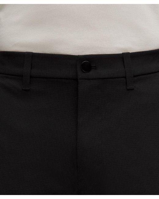 lululemon athletica Black Abc Slim-Fit Trouser 34L for men