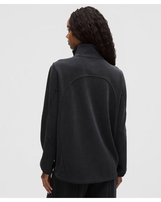 lululemon athletica Black Softstreme Half-Zip