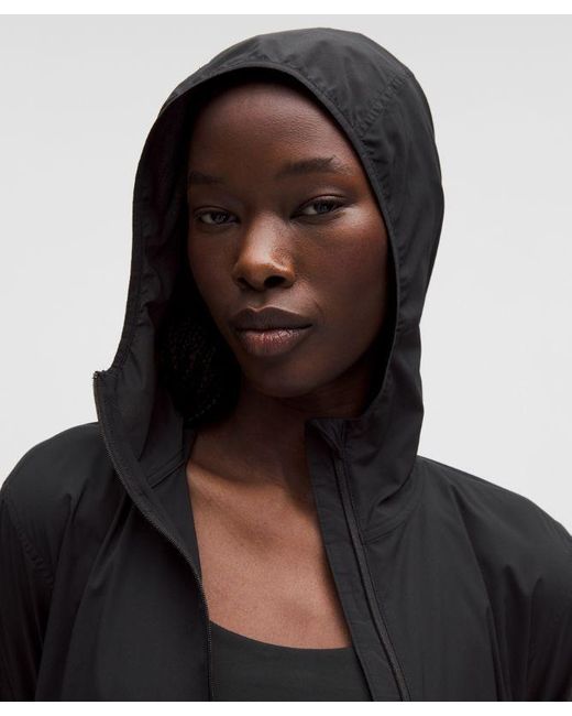 lululemon athletica Black Breathable Lightweight Training Jacket