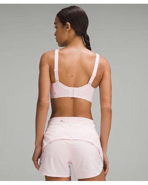lululemon athletica Red Run Times Bra High Support, B-g Cups