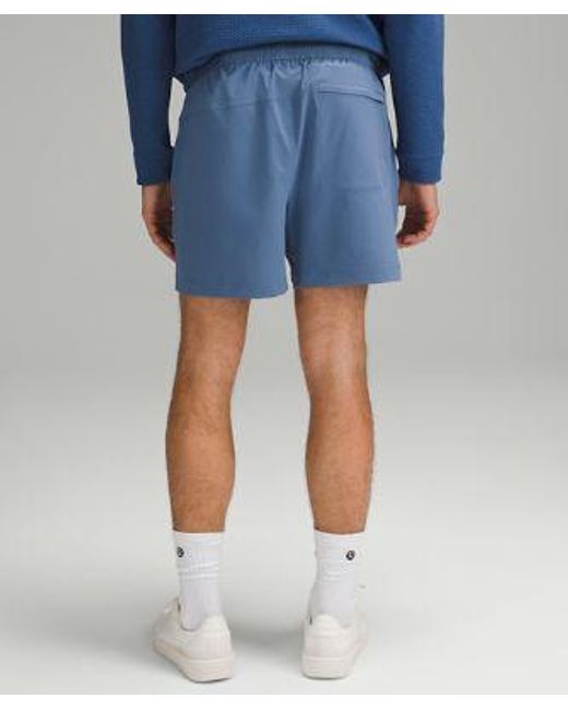lululemon athletica Bowline Shorts Stretch Ripstop - 5" - Color Blue - Size L for men