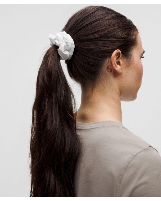 lululemon athletica Metallic – Uplifting Hair Scrunchies 3 Pack – /Khaki