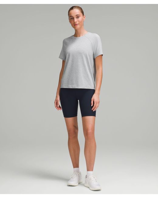lululemon athletica Gray – License To Train Classic-Fit T-Shirt – –