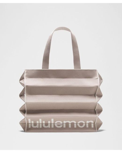 lululemon athletica Gray Fold It Hold It Tote Bag 22L