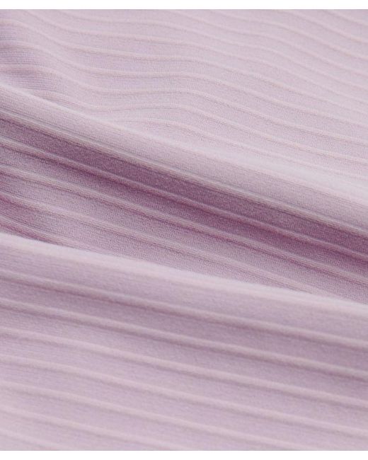 lululemon athletica Purple – Align Lettuce-Hem Baby Tee – /Pastel – Size 4