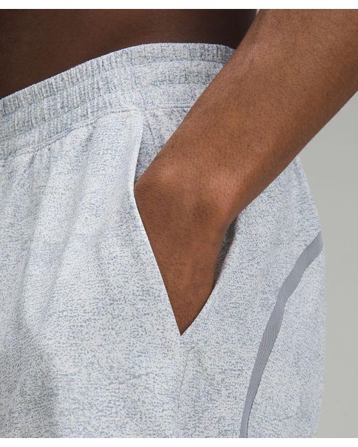 lululemon athletica Gray – Pace Breaker Lined Shorts – 9" – / – for men