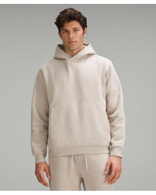 lululemon athletica Gray Steady State Hoodie Graphic - Color Khaki - Size L for men