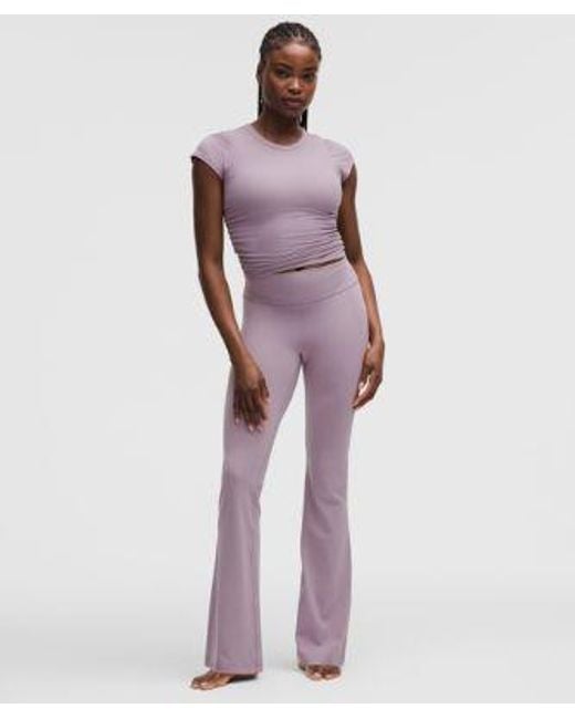 lululemon athletica Purple – Groove Nulu High-Rise Flared Pants Regular – /Pastel – Size 4