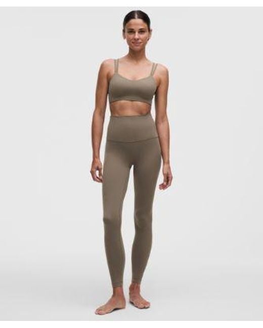 lululemon athletica Natural – Align Super-High-Rise Pants – 28" – – Size 4