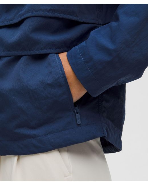 lululemon athletica Blue – Always Effortless Classic-Fit Jacket – – Size 4