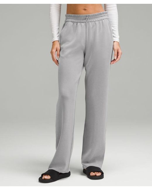 lululemon athletica Gray Softstreme High-rise Pants Regular
