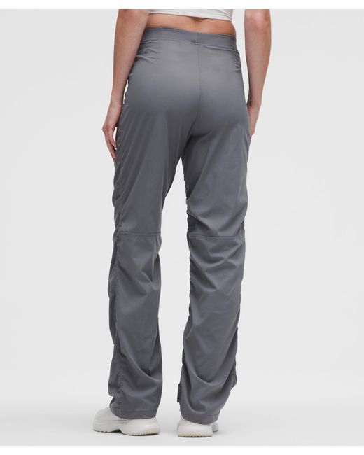 lululemon athletica Gray Dance Studio Slim-Fit High-Rise Flared Pant